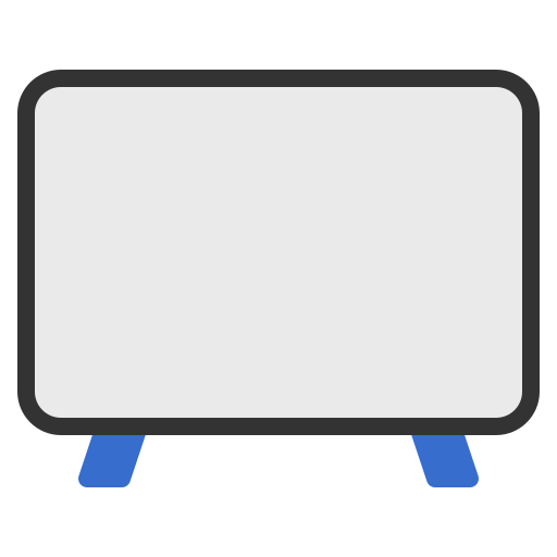 telewizja Generic Flat ikona