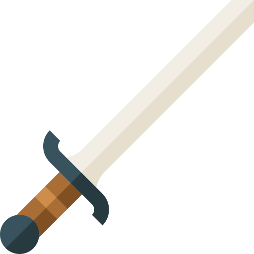 espada Basic Straight Flat icono