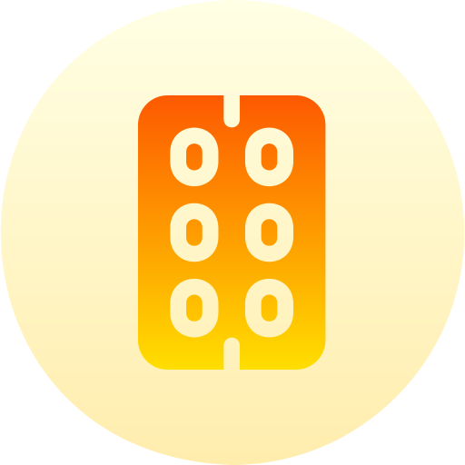 Pills Basic Gradient Circular icon