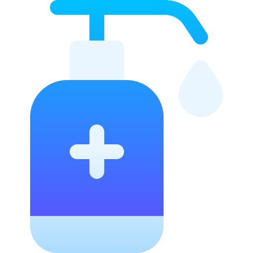 Hand sanitizer Basic Gradient Gradient icon