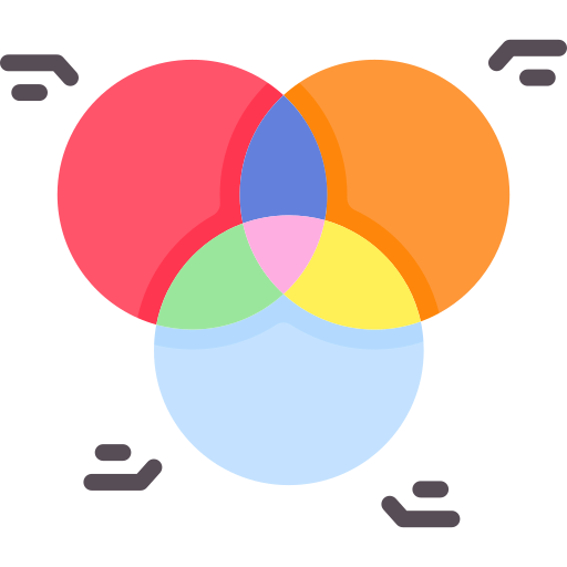 venn-diagramm Special Flat icon