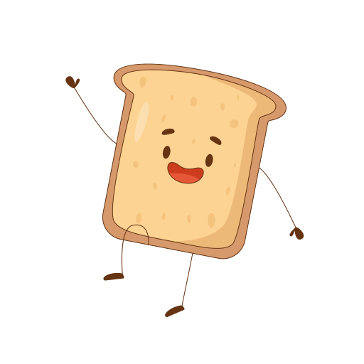 toast Generic Thin Outline Color ikona