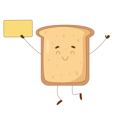 toast Generic Thin Outline Color icon