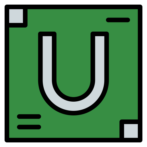 uranio Generic Outline Color icono