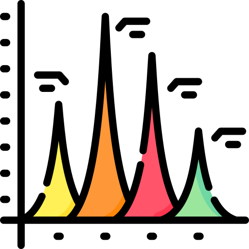 Bar chart Special Lineal color icon