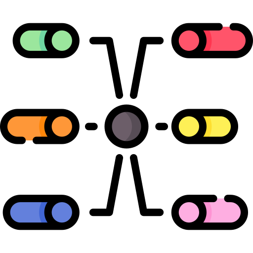 diagramma Special Lineal color icona