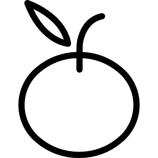 naranja Good Ware Lineal icono