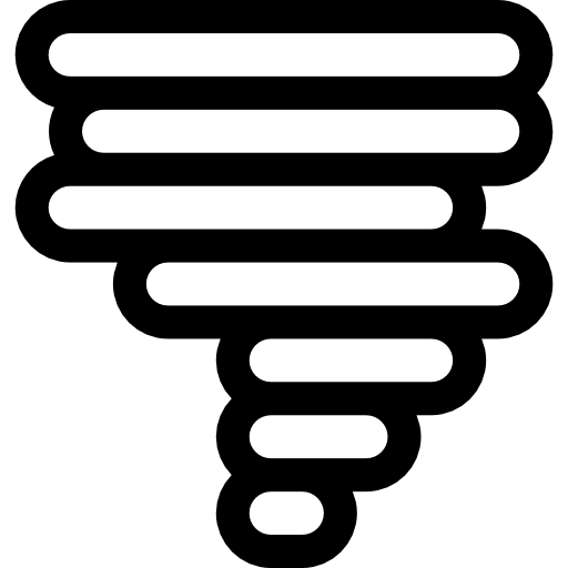 竜巻 Basic Straight Lineal icon