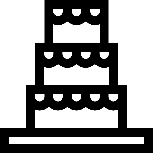 pastel Basic Straight Lineal icono