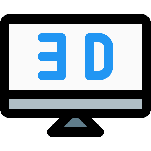 3d Pixel Perfect Lineal Color icon