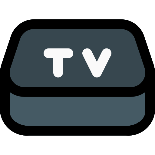 tv Pixel Perfect Lineal Color icon