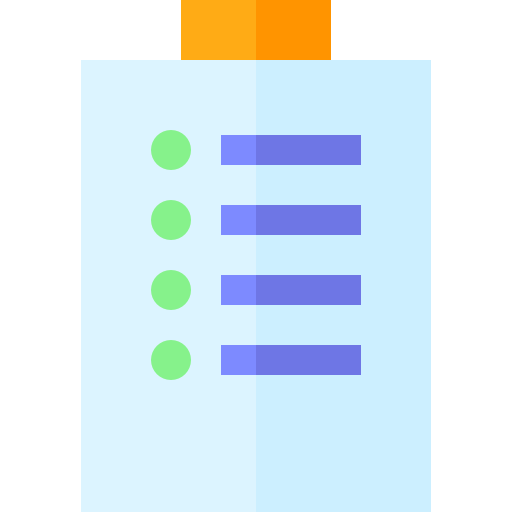 padnote Basic Straight Flat icon
