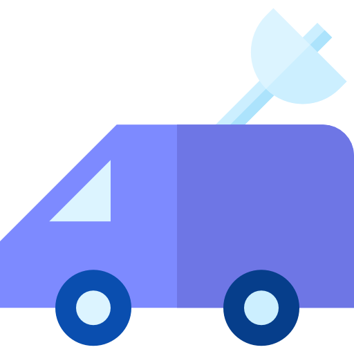 van Basic Straight Flat icon