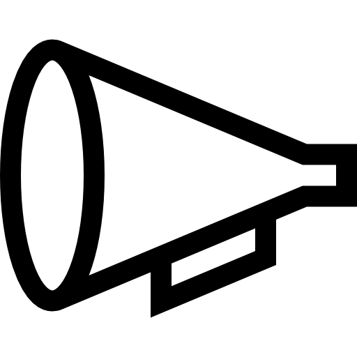 protesta Basic Straight Lineal icono