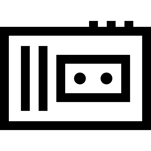 cassetta Basic Straight Lineal icona