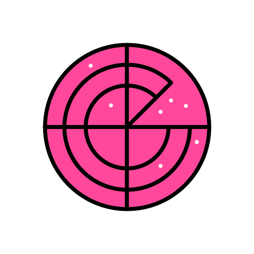 Radar Generic Outline Color icon
