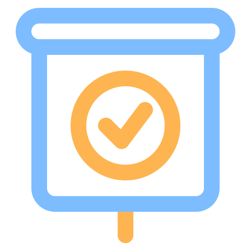 Approval Generic Outline Color icon