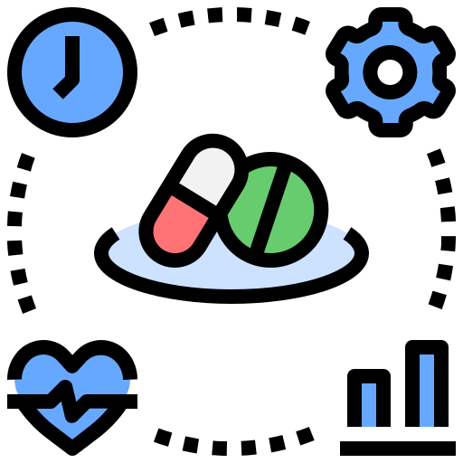 farmacia Generic Outline Color icona