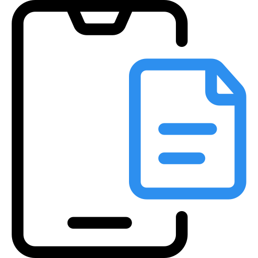 Document Generic Outline Color icon