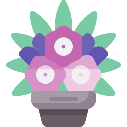 bloemen Special Flat icoon