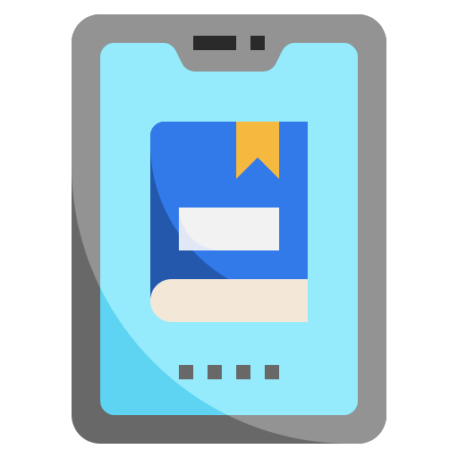 ebook Surang Flat icon