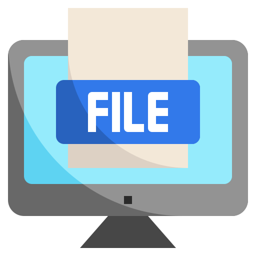 File Surang Flat icon
