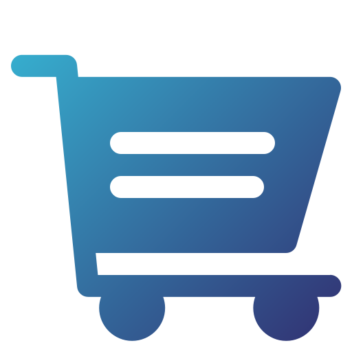 carrito de compras Generic Flat Gradient icono