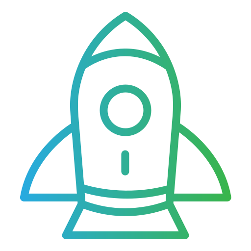 Rocket Generic Gradient icon