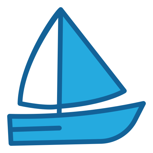 segelboot Generic Blue icon