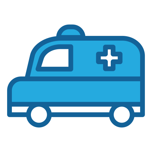 Ambulance Generic Blue icon