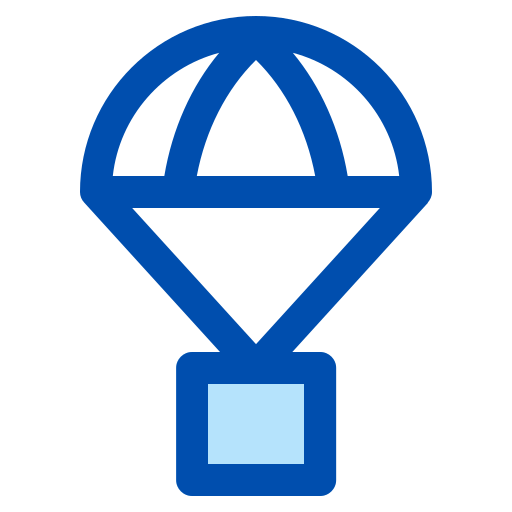 하락 선박 Generic Blue icon