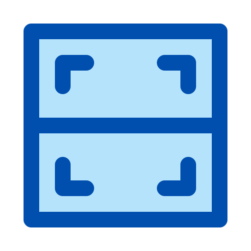 qrコードのスキャン Generic Blue icon