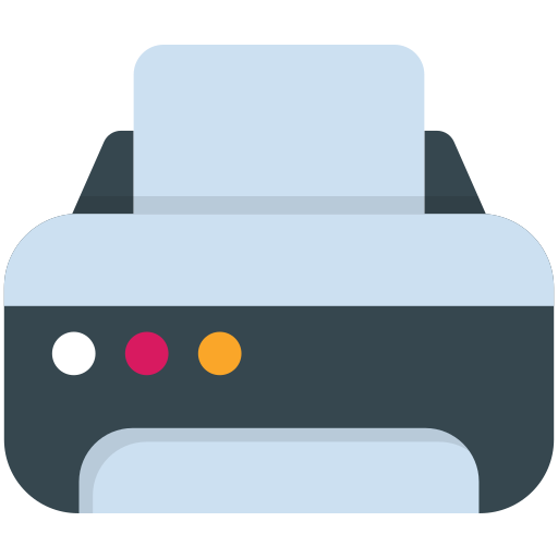 impresora Generic Flat icono