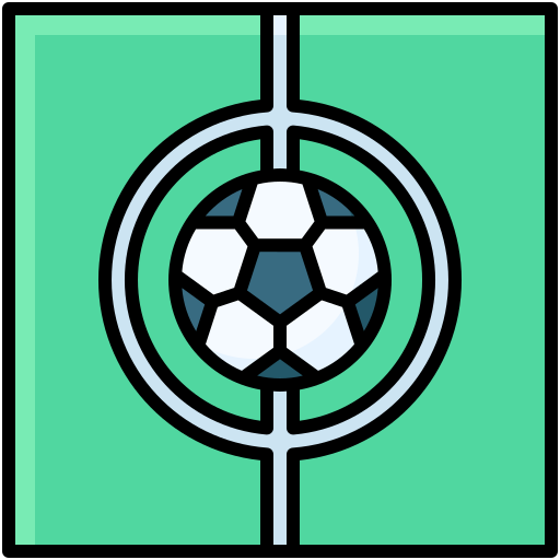 calcio d'inizio Generic Outline Color icona