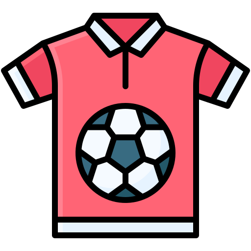 koszulka piłkarska Generic Outline Color ikona