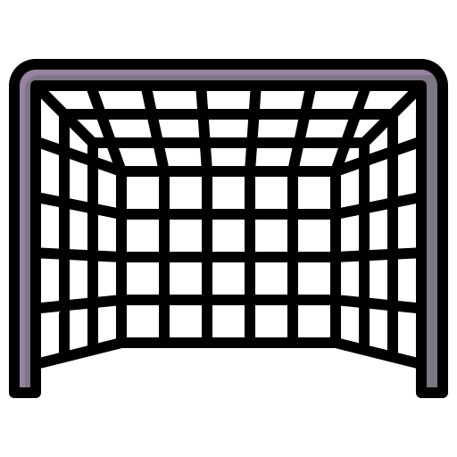 redes de portería Generic Outline Color icono