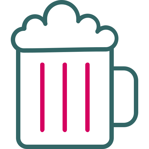ビールのジョッキ Generic Outline Color icon
