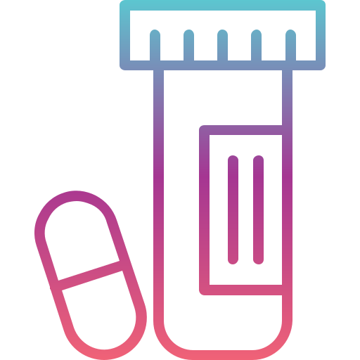 Drug test Generic Gradient icon