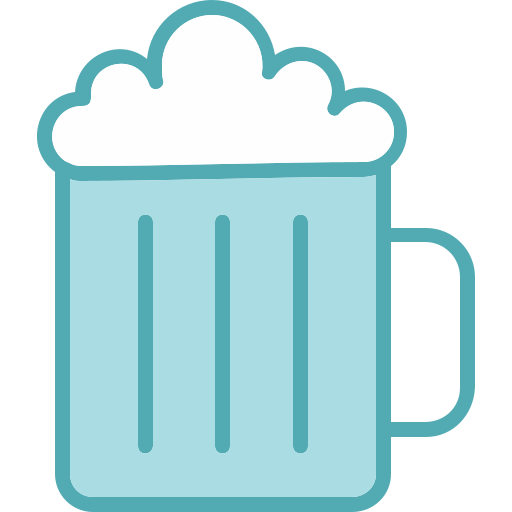 kufel piwa Generic Blue ikona