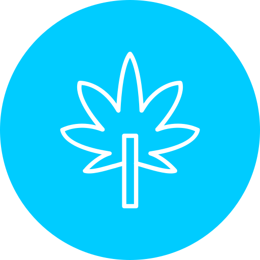 cannabis Generic Flat icona
