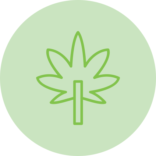 cannabis Generic Flat Ícone
