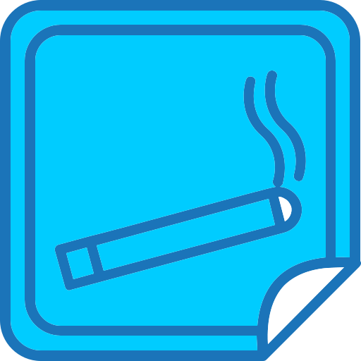 nicotine pleister Generic Blue icoon