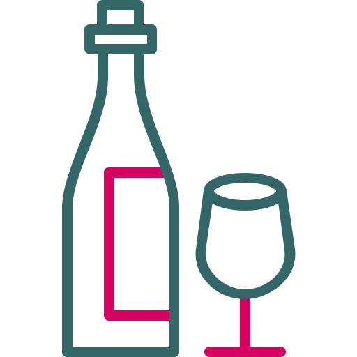 Wine bottle Generic Outline Color icon