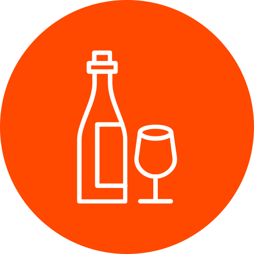 botella de vino Generic Flat icono