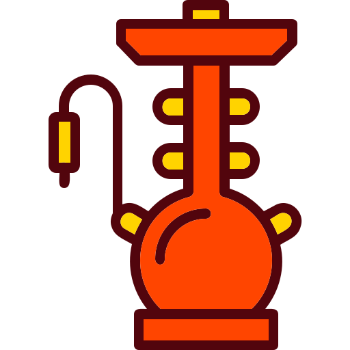 Hookah Generic Outline Color icon
