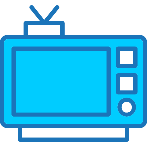 Tv Generic Blue icon