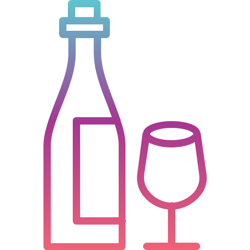 Wine bottle Generic Gradient icon