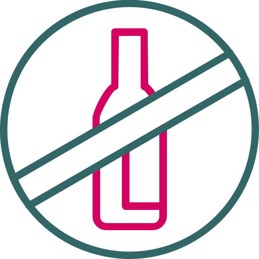 No alcohol Generic Outline Color icon