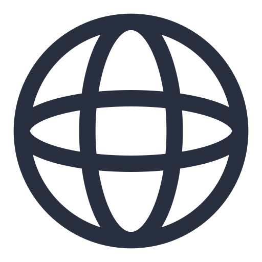 wereldbol Generic Basic Outline icoon