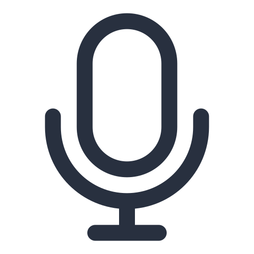 microfono Generic Basic Outline icona